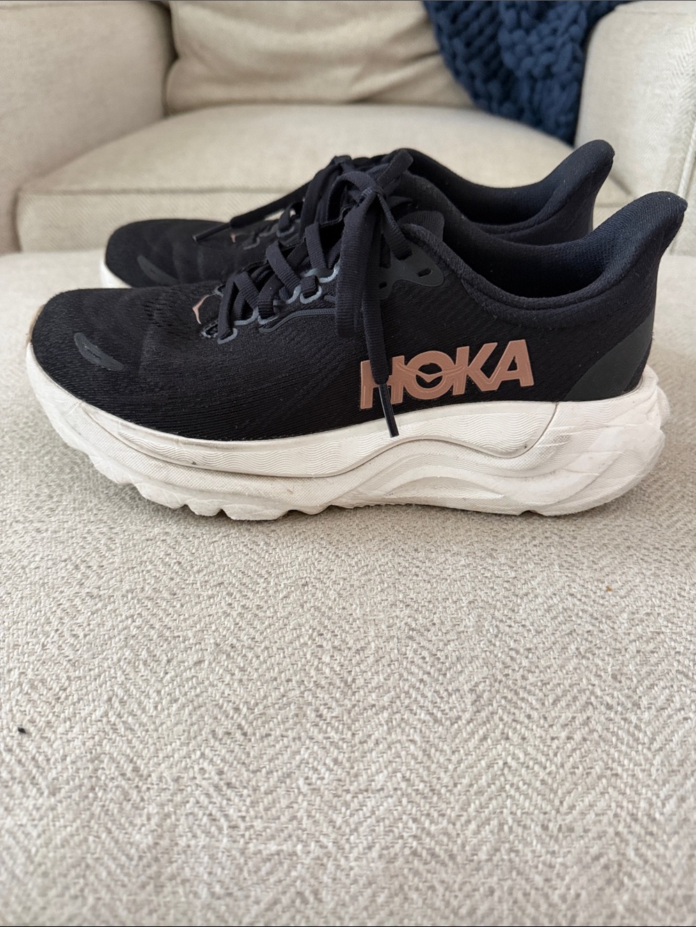 Hoka Women’s Black Athletic Running Shoes
